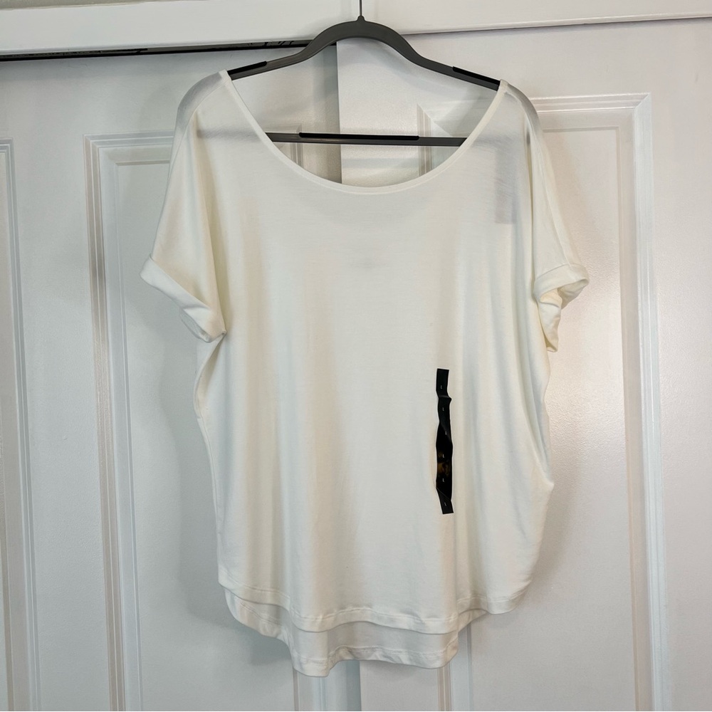 Banana Republic Factory scoop neck tee size Large